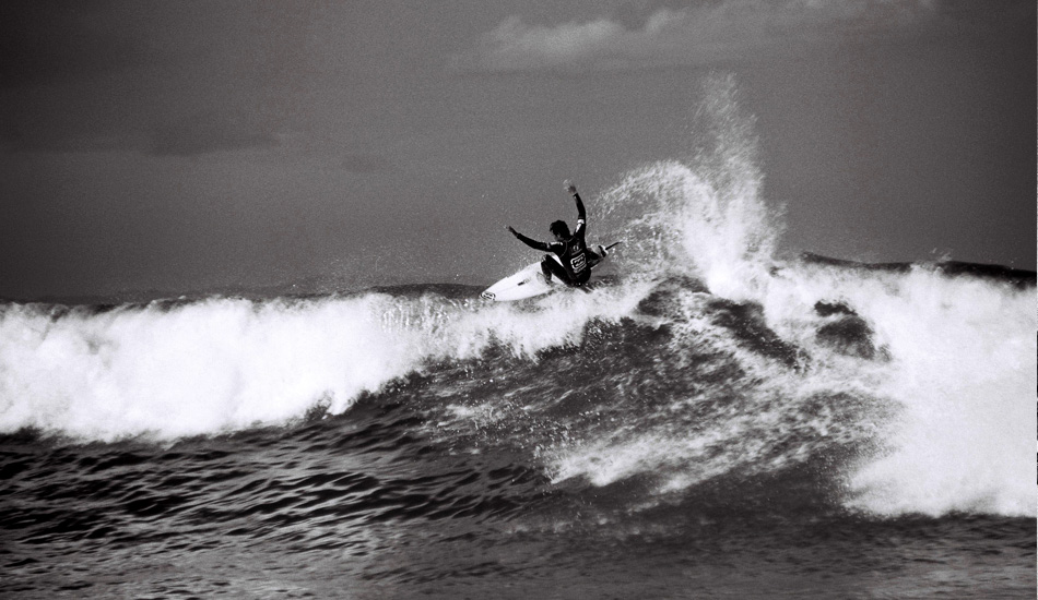 Jordy Smith, first WCT event. Photo: Jared Aufrichtig