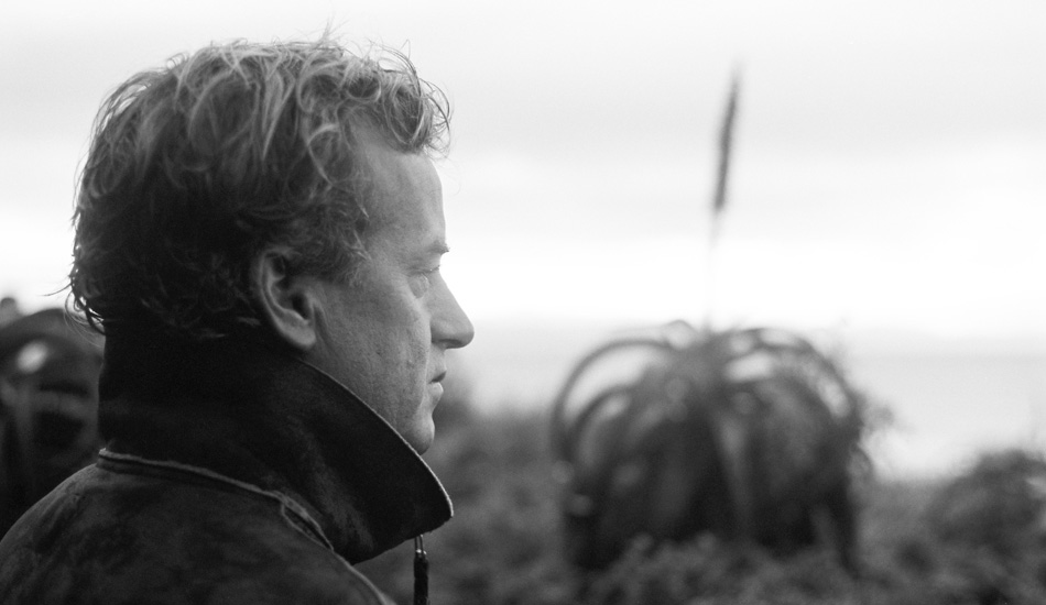 The face of a generation. Tom Curren, reflecting on J-Bay. Photo: Jared Aufrichtig