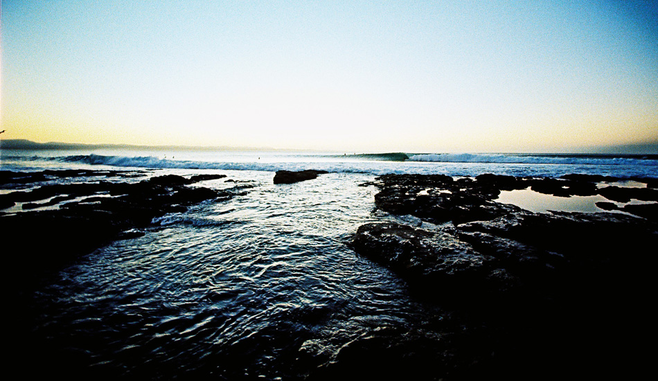 The Gully, Supertubes. J-Bay looking like... well, J-Bay. Photo: Jared Aufrichtig