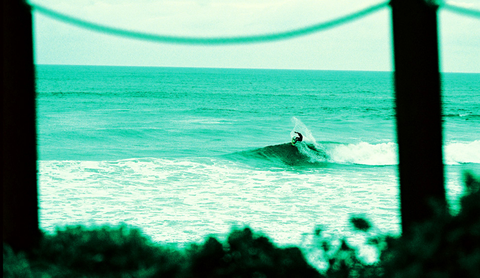 Andrew Lange, building sails. Photo: