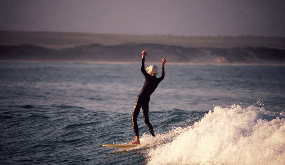 How stoked is Bruce Gold? Photo: Jared Aufrichtig