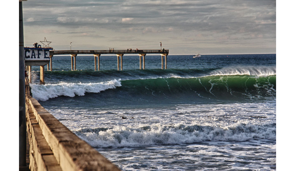 The OB Express. Ocean Beach, San Diego.