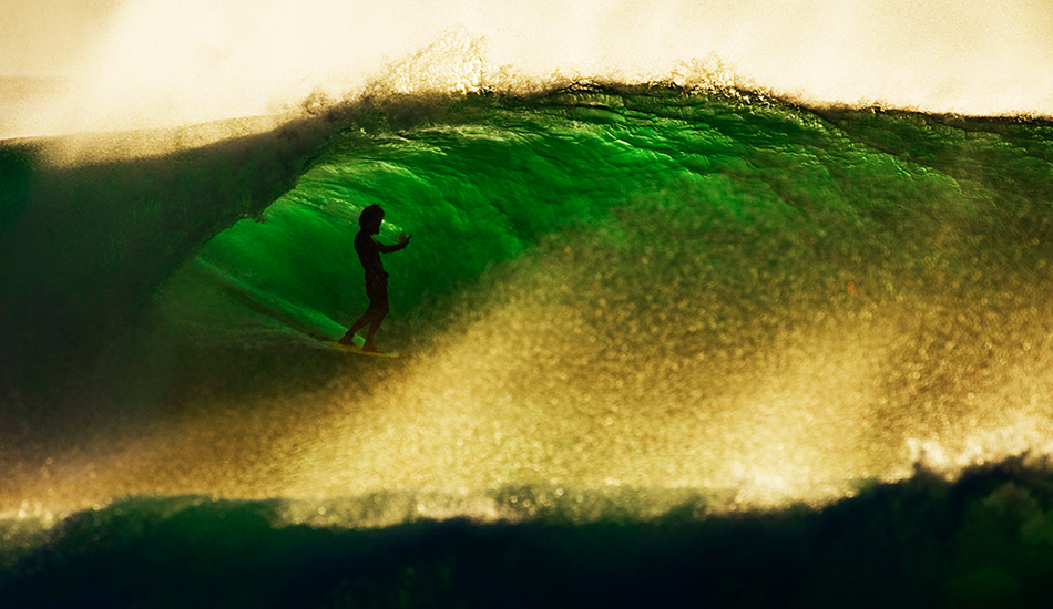 Rob Machado standing tall in a grower at Desert Point. This is one of my favorite shots that I\'ve ever captured. Photo: <a href=\"http://www.reposarphoto.com\">Jason Reposar</a>