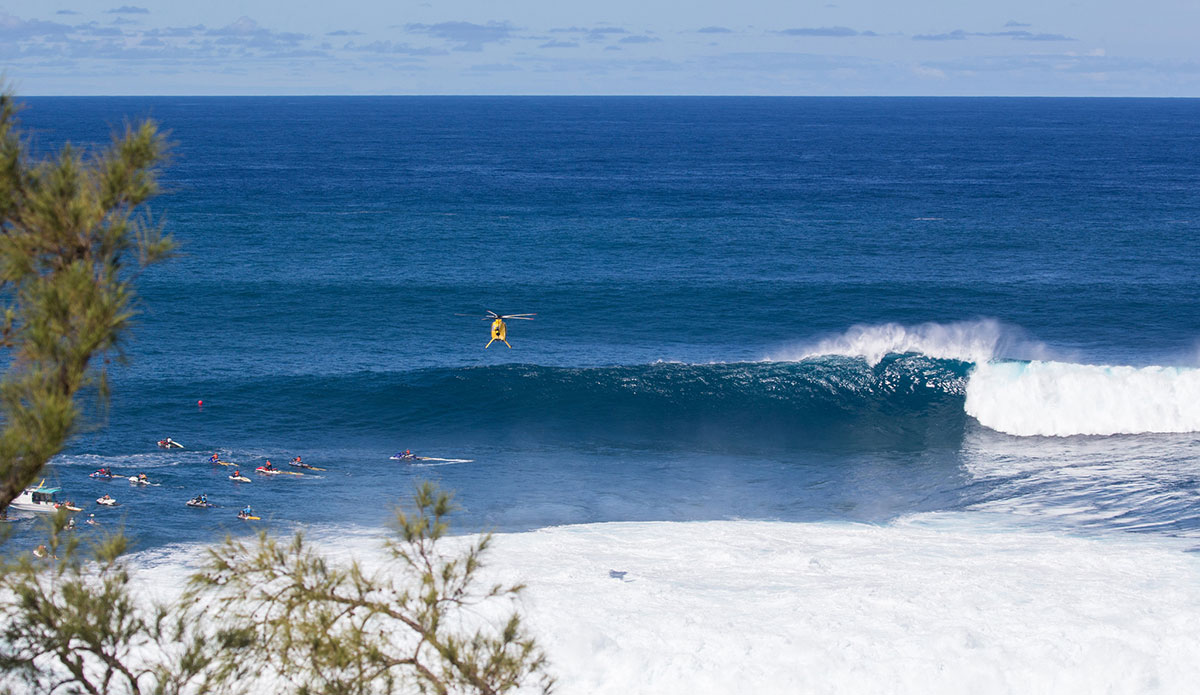 Peahi Lineup. Photo: WSL