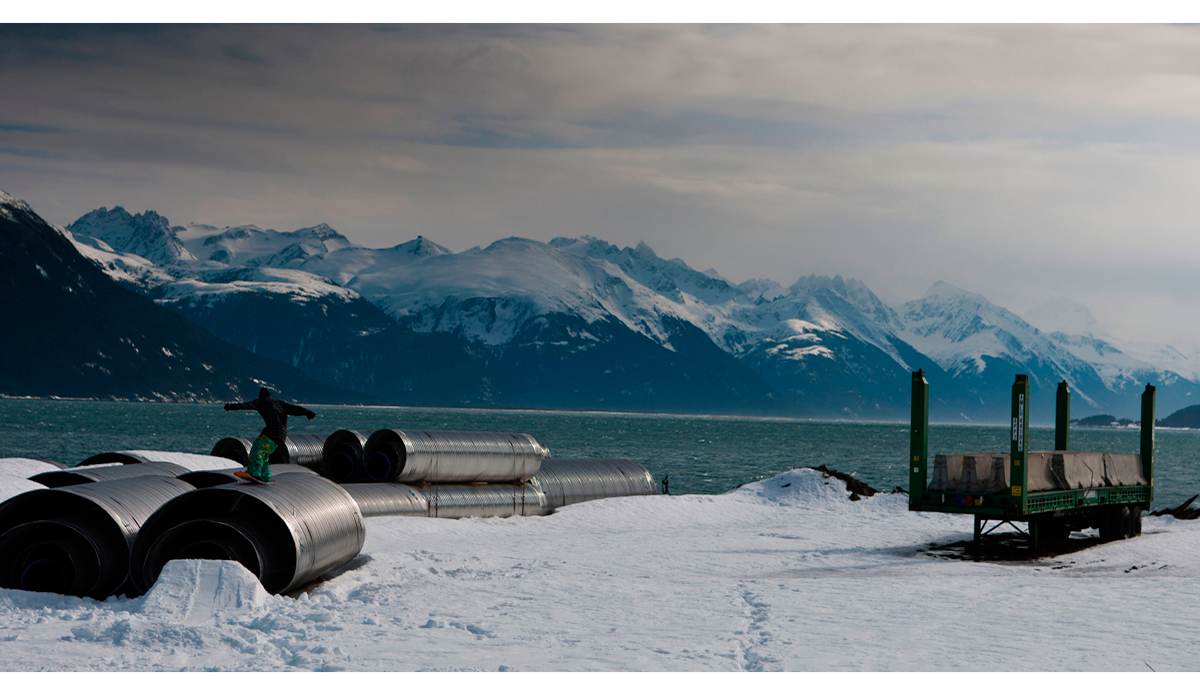 Jeremy Jones; Haines, Alaska; April 15, 2009. Photo: <a href=\"http://www.jeffcurtes.com/\">Jeff Curtes</a>