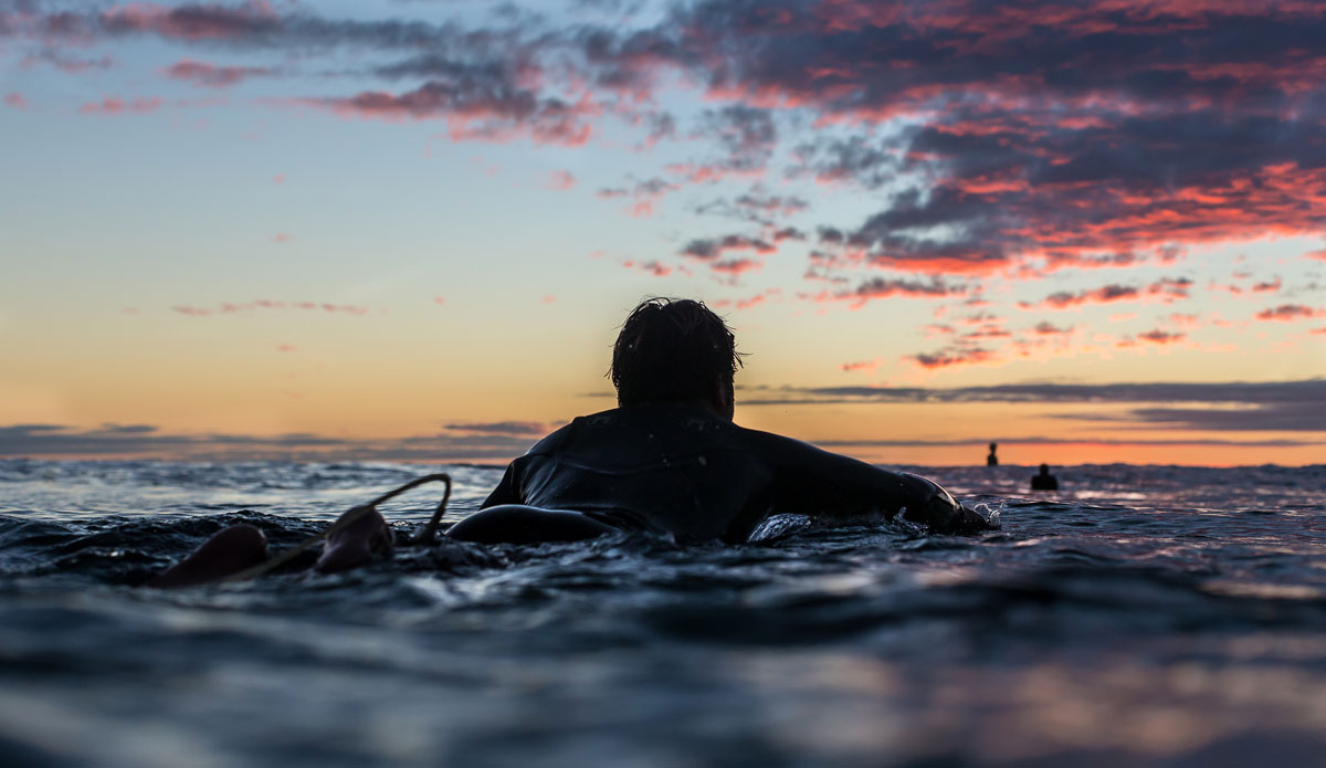 Sunrise paddle outs. Photo: <a href=\"http://instagram.com/jeff_davis\" target=\"_blank\">Jeff Davis</a>