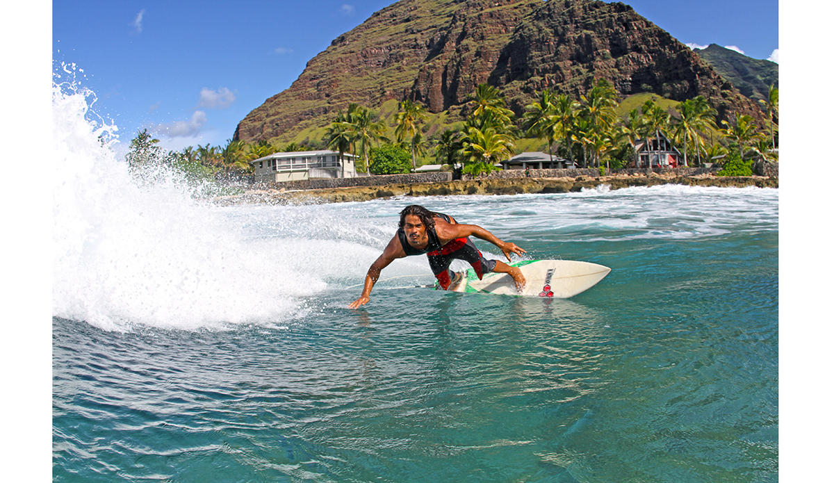 Brian Pacheco may be out of the lime light these days, but his surfing is still just as good as ever. Photo: <a href=\"http://instagram.com/manaphotohawaii\">Mana Photo Hawaii</a>