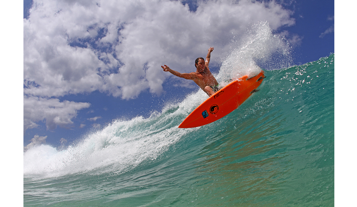 Jonah Morgan is a fantastic surfer as well as an awesome photographer, here\'s Jonah during a fun sandbar session last year. Photo: <a href=\"http://instagram.com/manaphotohawaii\">Mana Photo Hawaii</a>