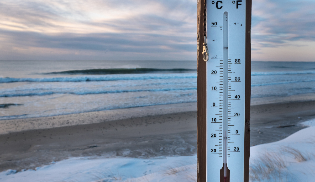 I usually wait until it warms up before I paddle out. Photo: <a href=\"https://instagram.com/joecarter25\">Joe Carter</a>