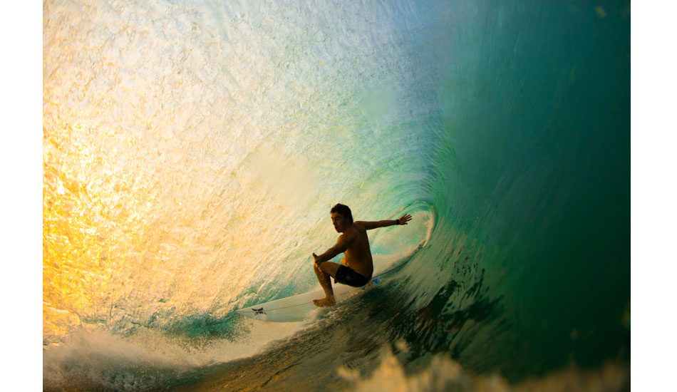 Los Angeles lifeguard, Cameron Faris, was feeling comfortable after posting up at Puerto for a couple of months. Photo: <a href=\"http://www.hungrywalrus.com/\" target=_blank>John Maher</a>