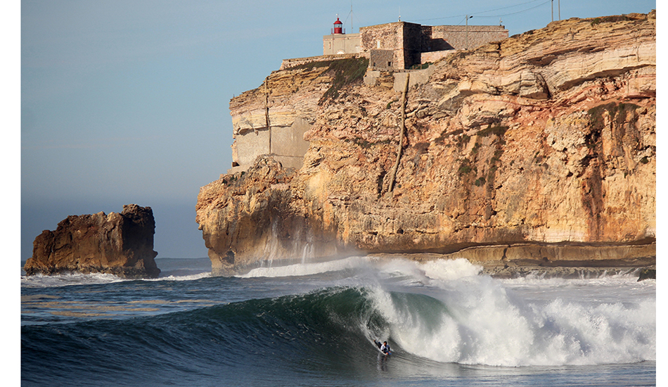 Nazaré:   Easy Day. Photo: Jose Pinto