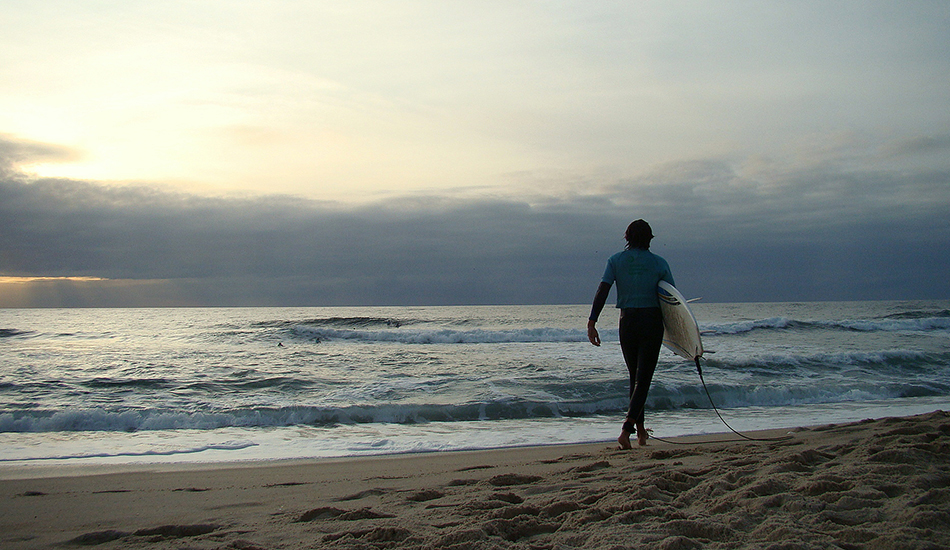 S.Pedro Moel: Like father like son.  Photo: Jose Pinto