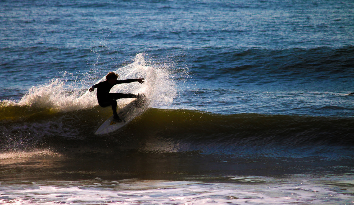 Who says you can\'t have fun on a surfboard in South Carolina. Photo: <a href=\"http://www.studiopierce.com/about/\">Josh Pierce</a>