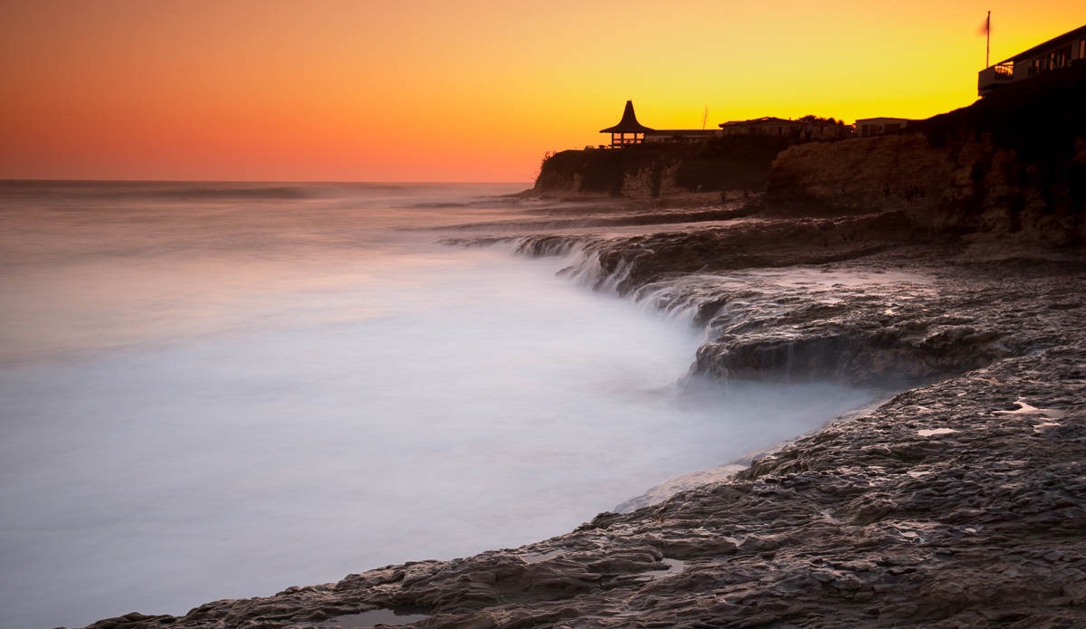 Santa Cruz sunset.