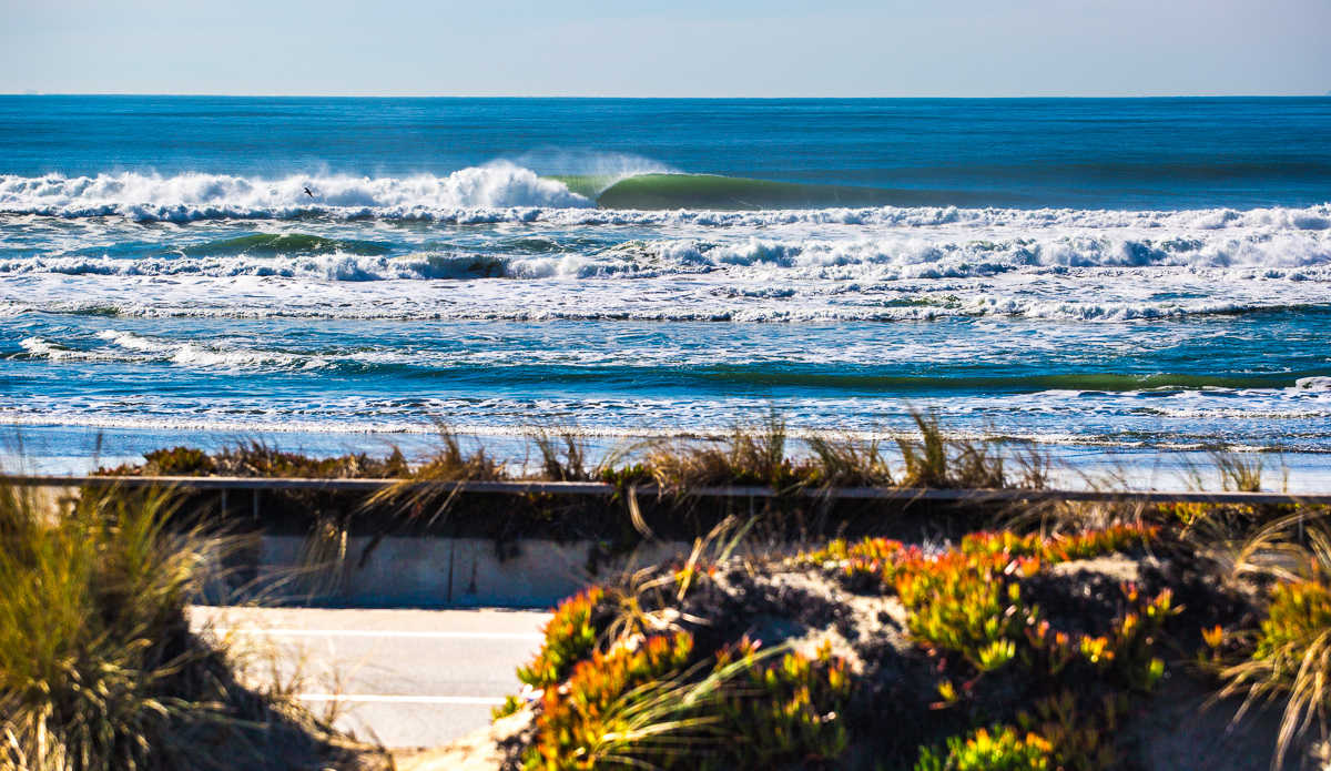 After being sloppy and windy during several months of the year, Ocean Beach becomes a world-class beach break in the fall.