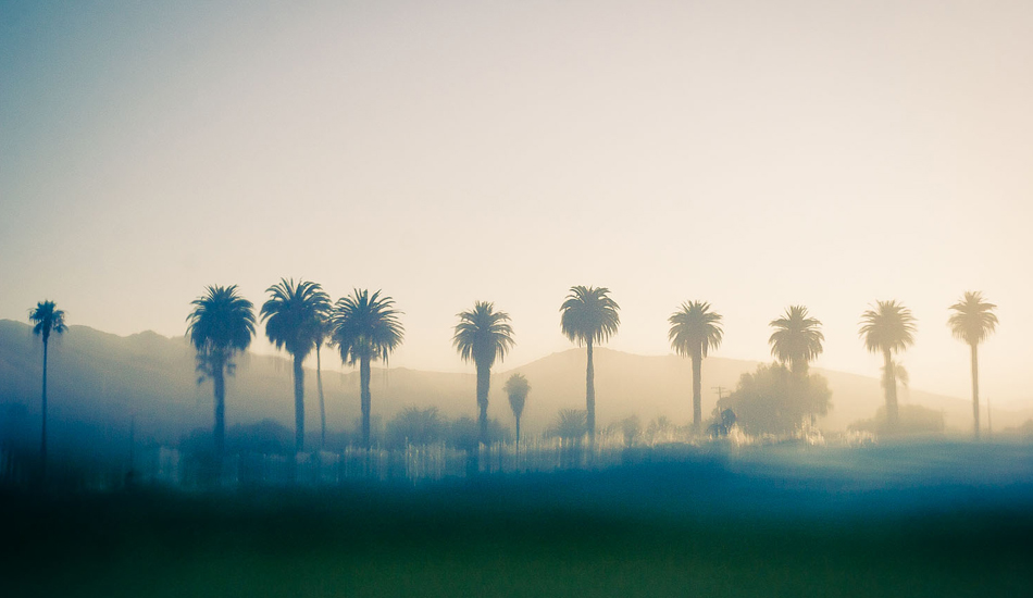 Before the party starts. San-O at dawn. Photo: Bryce Johnson
