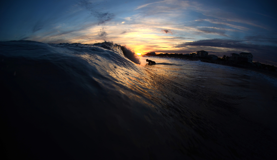 Folly Beach sunset. Photo: <a href=\"http://follyhood.blogspot.com\">Justin Morris</a>