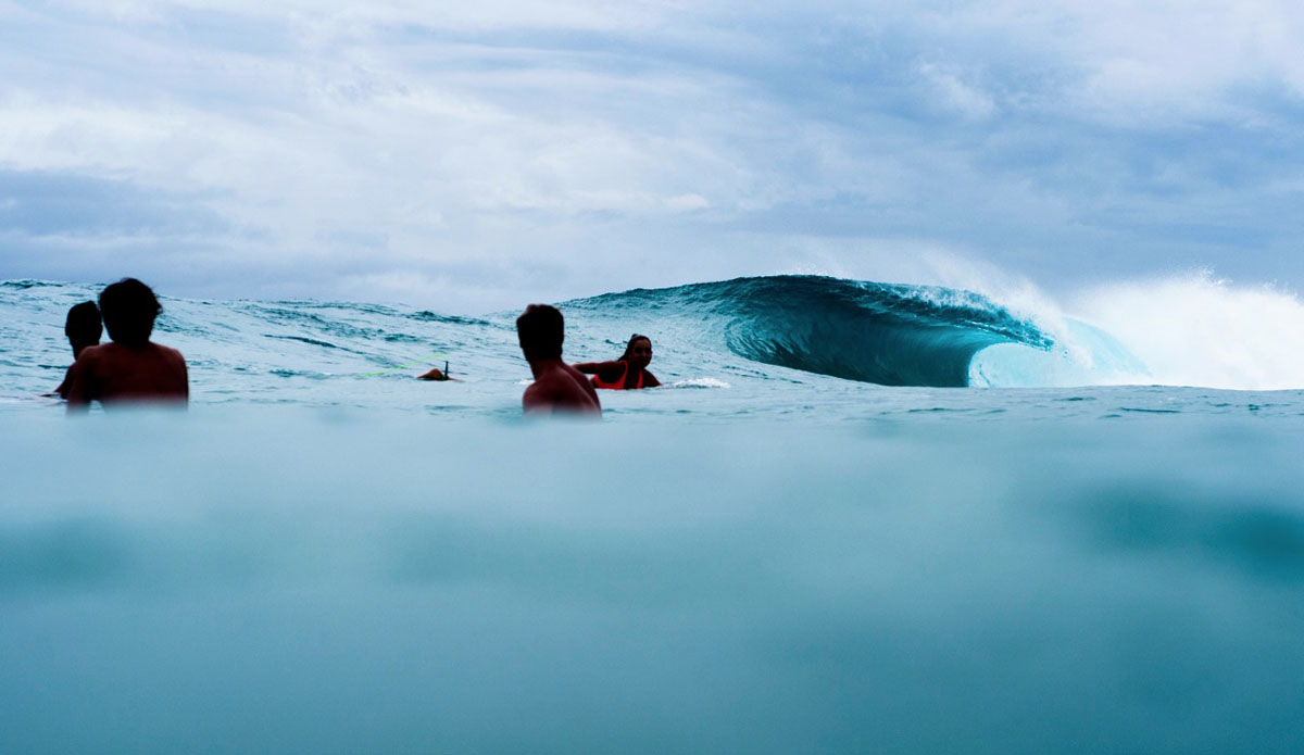 2015 started off with a bang in the wave department. Four hours spent in the water at Snapper Rocks, fighting the current, and dodging around surfers with a few empty\'s rolling through made it worth it. Photo: <a href=\"http://www.kanebrownphoto.com/#1\">Kane Brown</a>