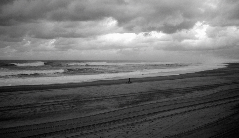 The beachcomber and the gold digger. Hossegor. Photo: <a href=\"http://www.mackie-studio.com\">Karl Mackie</a>