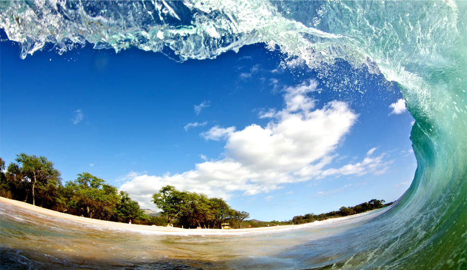 One of the best surf days of my life. Kihei, Maui at Big Beach. A perfect 6-8ft swell hit, I left work early to shoot. Later I bodysurfed with my friend with no crowds. Perfect, perfect, glassy day. Epic in every way possible. Image: <a href=\"http://gokenji.com/port/\" target=\"_blank\">Croman</a>