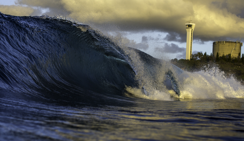 Gold Light On Dark Clouds - Pt Cartwright, Sunshine Coast. Photo: Kieran Tunbridge