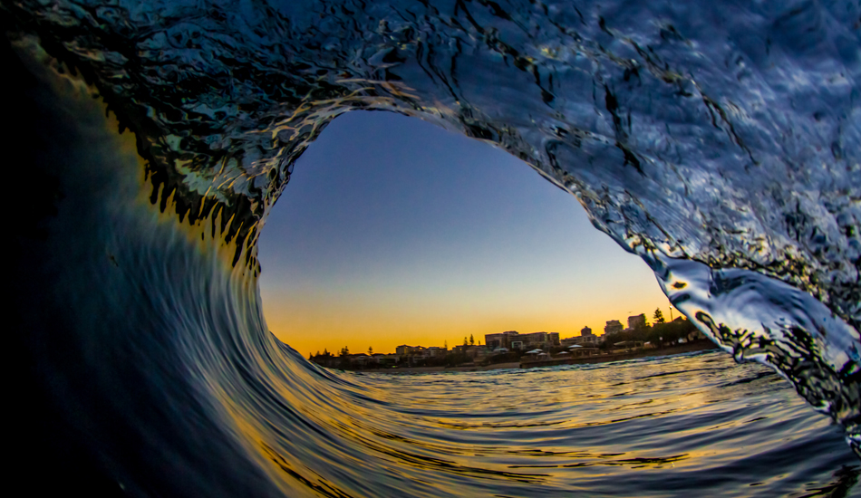 Sunset Blues - Kings Beach, Sunshine Coast. Photo: Kieran Tunbridge