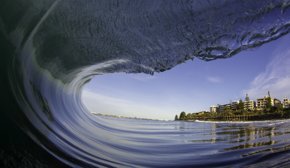 Tunnel Vision - Kings Beach, Sunshine Coast. 