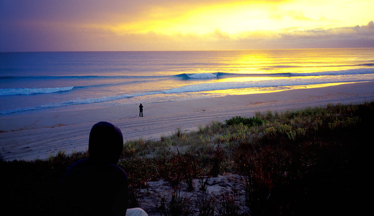 Awesome sunrise over Martha, King Island. Photo: Sean Davey