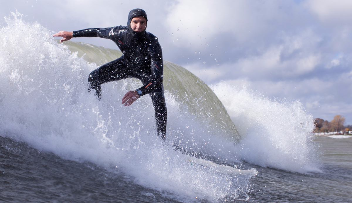 Thick rubber and fresh water. Photo: Lucas Murnaghan