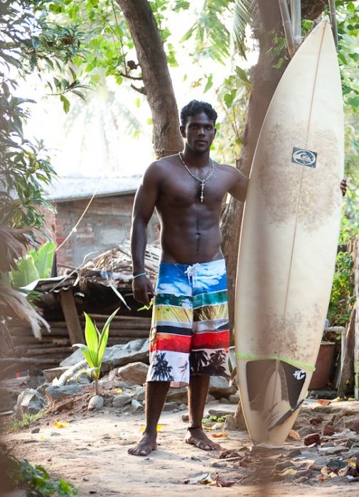 We did a little boardshort shooting with random locals from India. Proud new Billabong boardshorts owner. Photo:  <a href=\"http://www.larsjacobsen.com/\" target=_blank>Lars Jacobsen</a>.