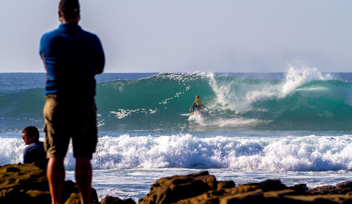 Sebastian Van Der Merwe slowing things down down on the point. Photo: <a href=\"https://www.facebook.com/pages/Pho-Tye-Studio/398591356893177?fref=nf\"> Tyerell Jordaan</a>