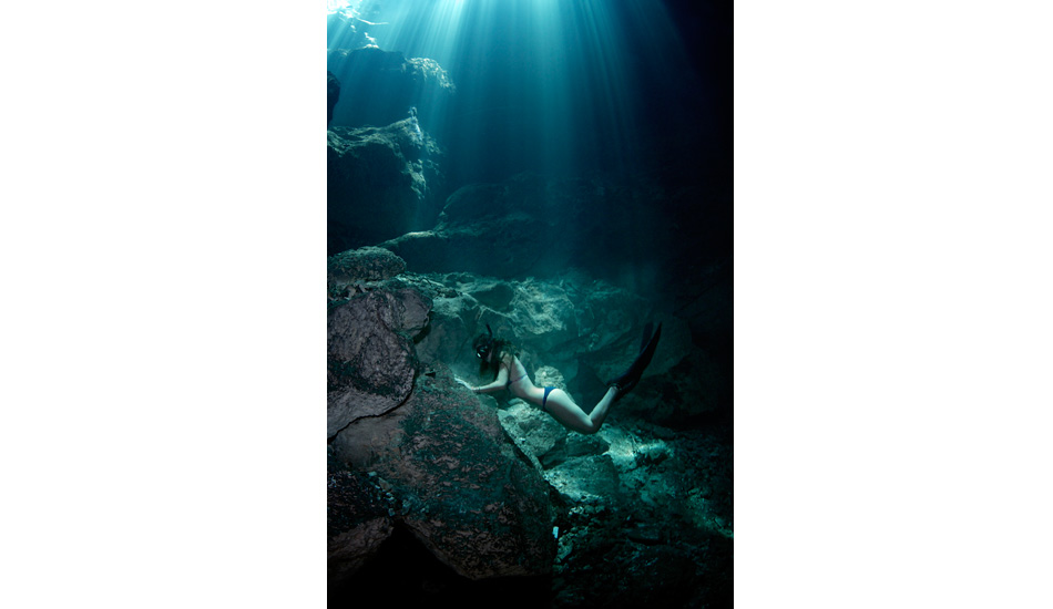 Camila resting on the side of The Pit. Photo: <a href=\"http://liabarrettphotography.com/\" target=_blank>Lia Barrett</a>