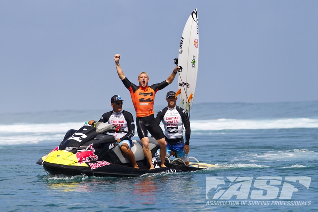 Mick. Soaking it in. Photo: ASP