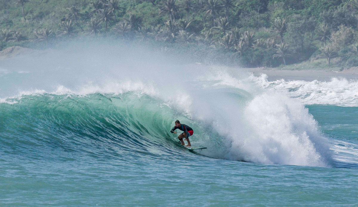 Thomas Kibblewhite (NZ) ... Pit of the day. Looking more like Indo than Taiwan.