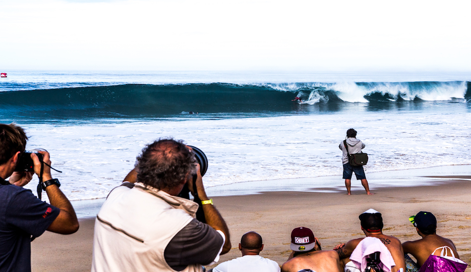 At the Quik Pro France, 2013. Photo: <a href=\"http://www.jeromechobeaux.fr\">Jerome Chobeaux</a>