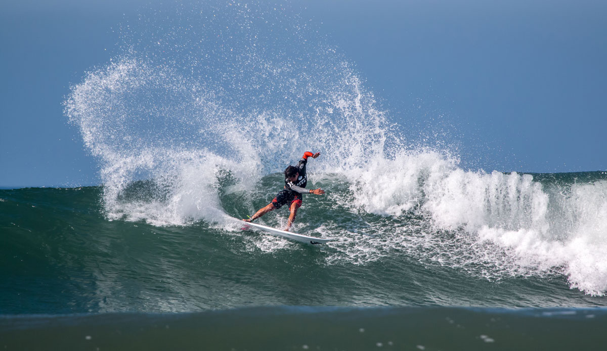 This is why Lowers can be one of the most competitive spots to surf in California. Photo: <a href=\"http://instagram.com/jeff_davis\">Jeff Davis</a>