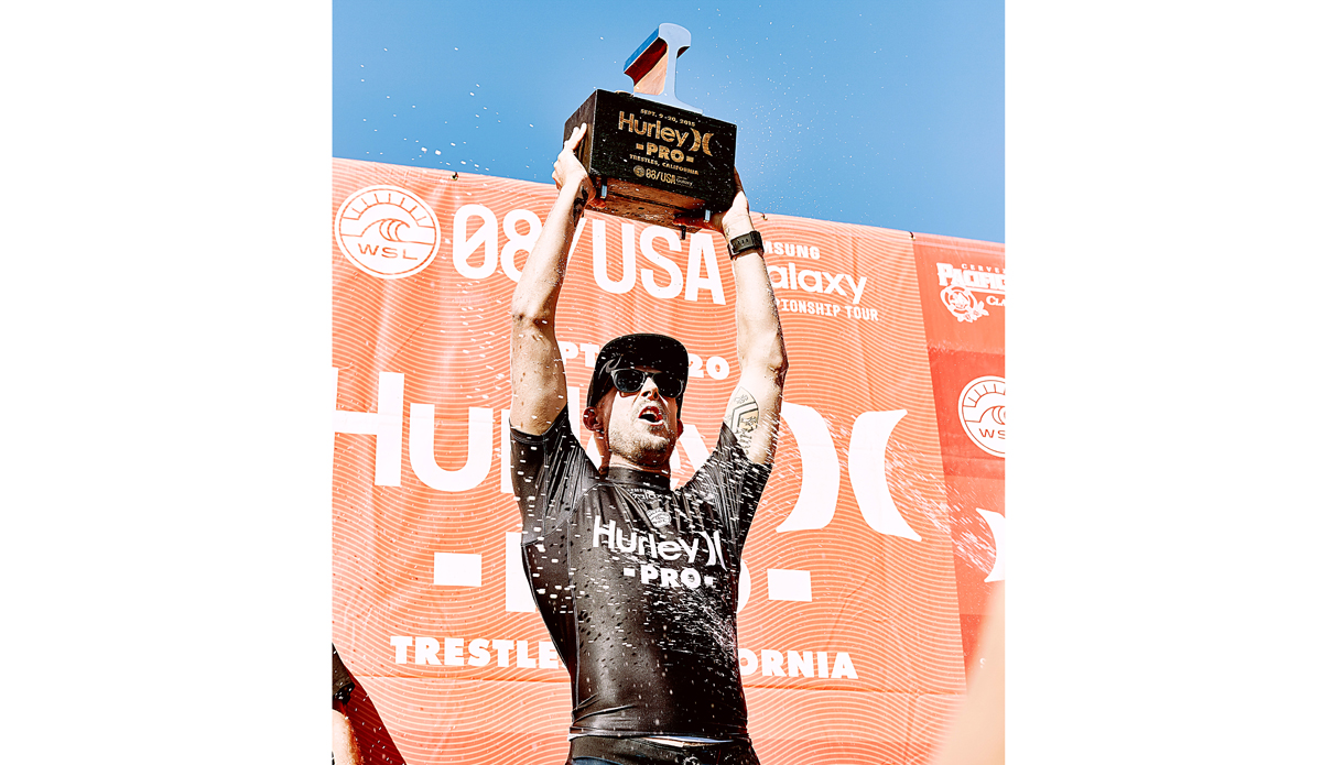 Your 2015 Hurley Pro at Trestles champion and current world number one, Mick Fanning. Photo: <a href=\"http://santiagobisso.com\">Santiago Bisso</a>