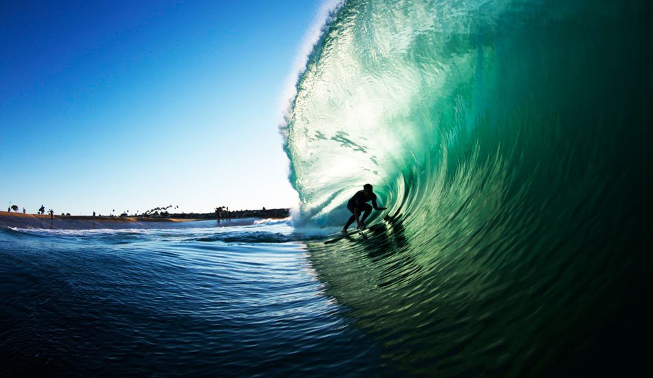 Paulo Prietto riding a beautiful monster. Photo: Luke Forgay