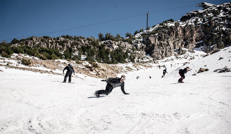 Party on the hill and only Mammoth peeps are invited.