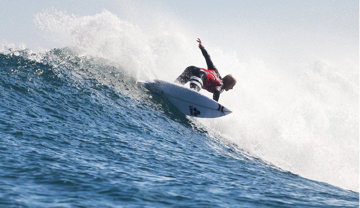 Nat Young placed equal 5th in the Drug Aware Margaret River Pro, being defeated by eventual event winner Michel Bourez in the Quarterfinals. Photo: <a href=\"http://www.aspworldtour.com/\">ASP/Cestari</a>