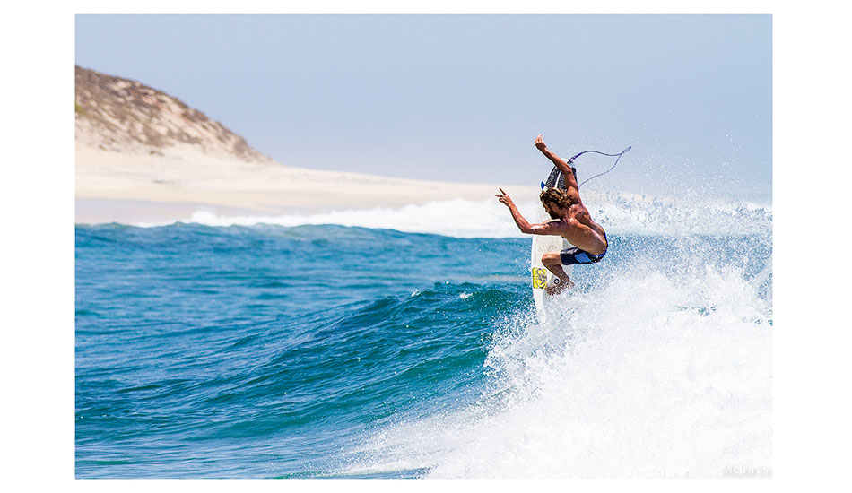 Dane Anderson is all peace signs and airs. Photo: <a href=\"http://markmcinnis.com/\">Mark McInnis</a>