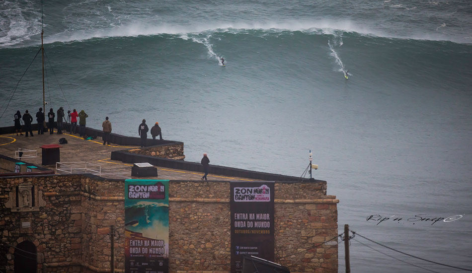 Never Before Seen Nazaré: Shots of an Historic Day | The Inertia