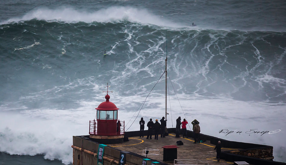 Never Before Seen Nazaré: Shots of an Historic Day | The Inertia