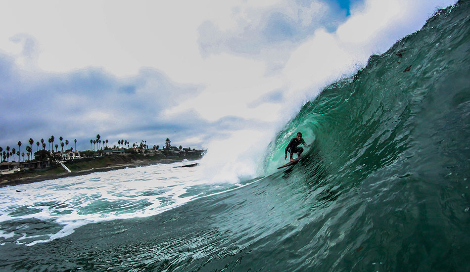 Joel Tudor locked in. Photo: <a href=\"http://www.mattadenphotography.com\">Matt Aden</a>