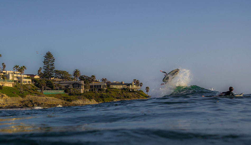 Taking flight in LJ. Photo: <a href=\"http://www.mattadenphotography.com\">Matt Aden</a>