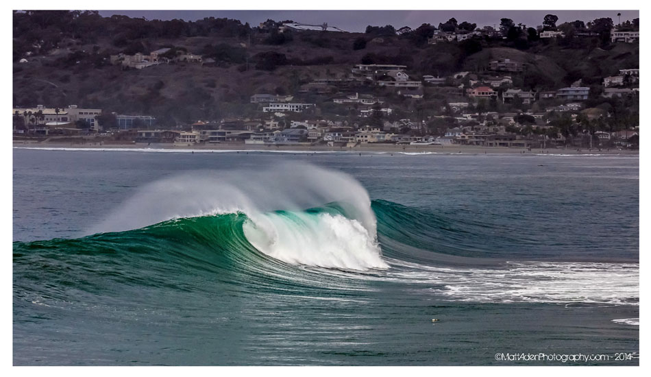 Big, beautiful and offshore. Photo: <a href=\"http://www.mattadenphotography.com\">Matt Aden</a>