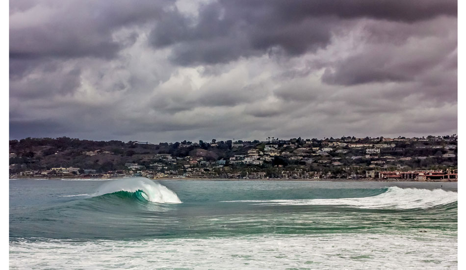 La Jolla Cove goes off to start March, 2014. Photo: <a href=\"http://www.mattadenphotography.com\">Matt Aden</a>