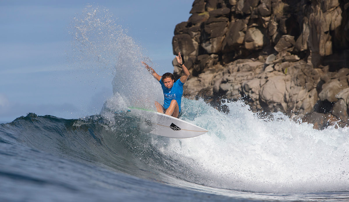 Keely Andrew. Photo: <a href=\"http://www.worldsurfleague.com/\">WSL</a>/<a href=\"https://www.instagram.com/damien_poullenot/\">Poullenot</a>