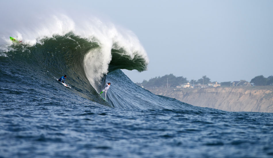 2014 Maverick\'s Invitational in Half Moon Bay, California. Photo: <a href=\"http://www.driftwoodfoto.com/\">Benjamin Ginsberg</a>