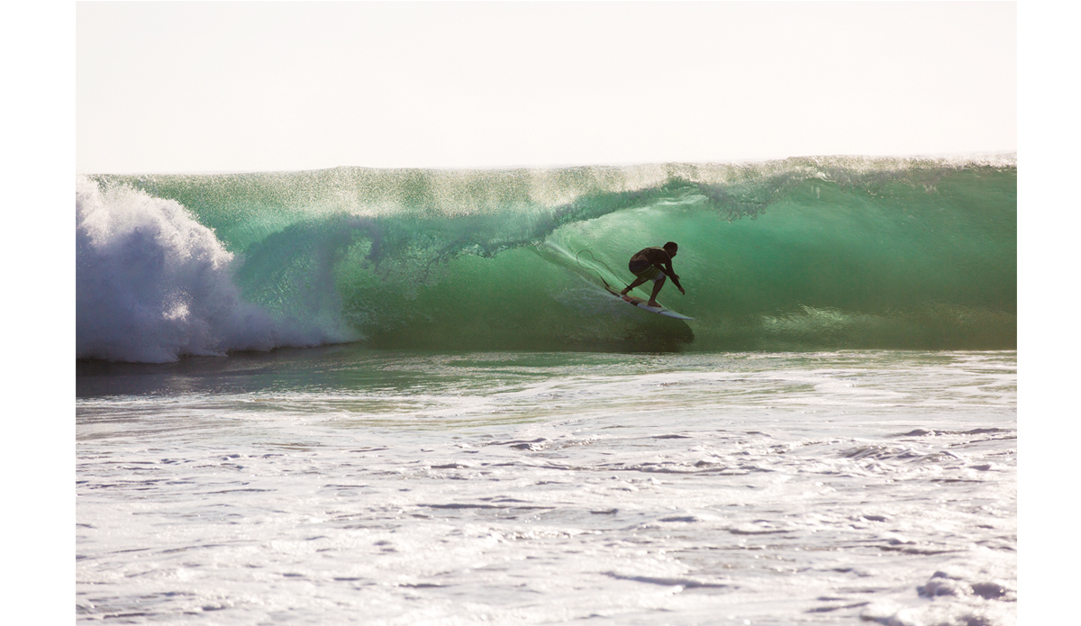 Dane Ward taming a thick one in Orange County. Photo: <a href=\"http://instagram.com/maxxbuchanan\">Maxx Buchanan</a>